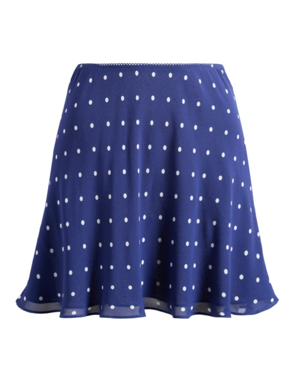 Reformation Brandy Miniskirt in Danube Dot